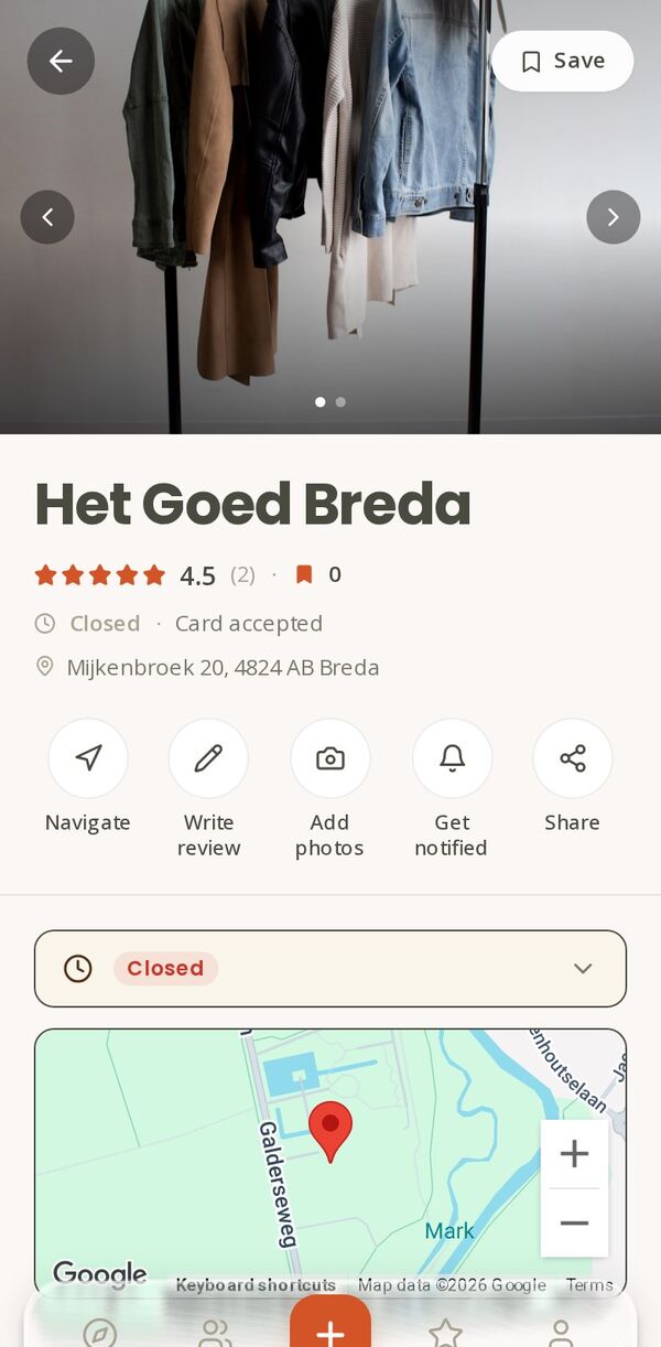 Thrift Talk app screen