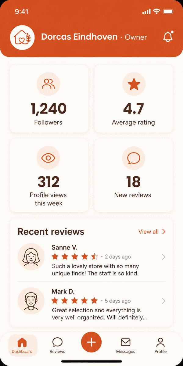 Thrift Talk app screen